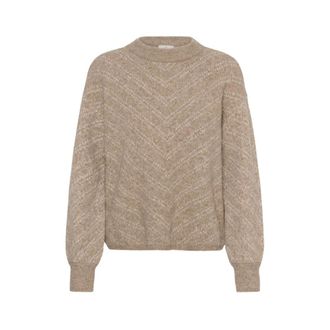 Kaffe Maglieria Girocollo - - Knitwear - Donna - Beige - XS