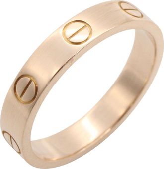 Cartier Gold Pink Gold (18K) Band Ring (Pre-Owned)