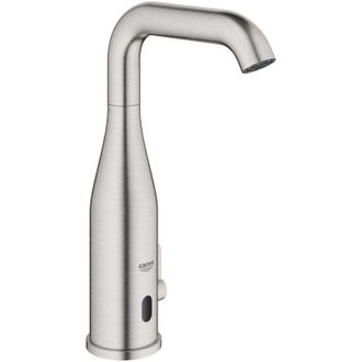 GROHE 36 445 Dc0 Essence-e Mezclador De Lavabo Electr&oacute;nico Tama&ntilde;o M Color Acero Bater&iacute;a - Ref: 36 445 Dc0