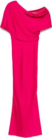 Amsale Abito in raso - Rosa