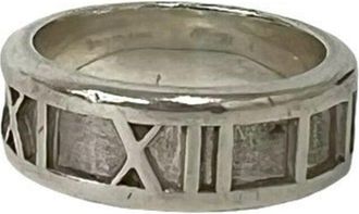 Tiffany & Co. Silver Silver 925 Band Ring (Pre-Owned)