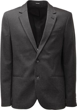 Officina36 Hombre, Chaquetas, Negro, Talla: M