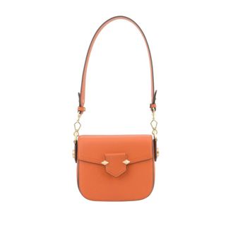 Pourchet Tassen, Dames, Oranje, ONE Size, Leer, Petit Trotteur
