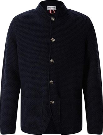 Phil Petter Cardigan - - Knitwear - Uomo - Blu - L