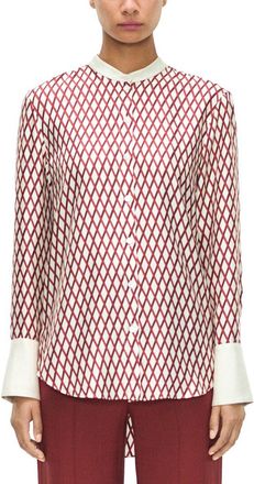 Adam Lippes Farrow Silk Top