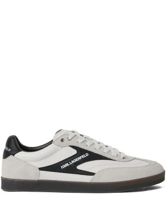 Karl Lagerfeld logo-print sneakers - White