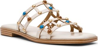 Dolce Vita Marcy Embellished Sandal in Ivory Multi at Nordstrom Rack, Size 8.5