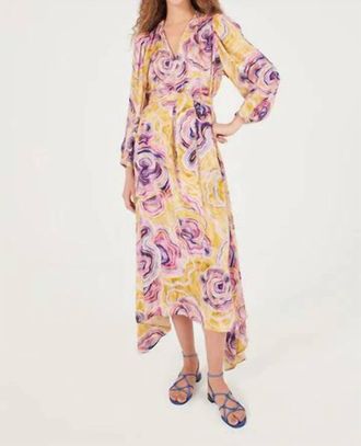 Chufy Mila Maxi Dress In Mikkel Mustard