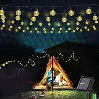 OEM L&aacute;mpara Solar Con 50 Led - Bolas De Cristal Para Conducir, 9 M - Crezuo