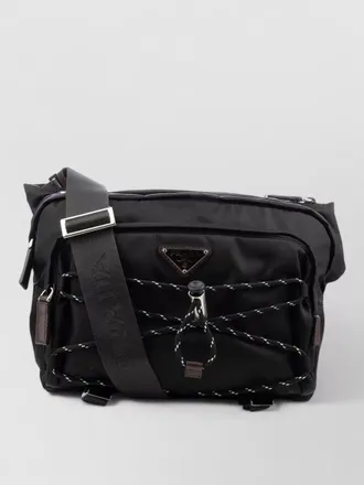 Prada belt bag marsupi adjustable strap front pocket