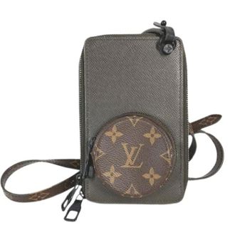 Louis Vuitton Pre-owned Cross Body Bags, unisex, Gray, Size: ONE SIZE Pre-owned Vintage Canvas Cross Body Bag