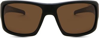 Dirty Dog Stray Polarized 53743 Mens Sunglasses Black Size 64