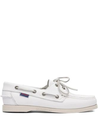 Sebago Mocassini da barca Docksides Portland - Bianco