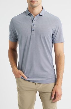Johnnie-O Clegg Solid Piqu&eacute; Performance Golf Polo in Navy at Nordstrom, Size Xx-Large