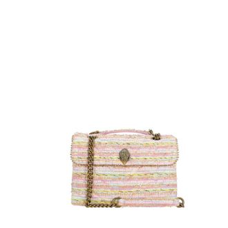Kurt Geiger Dames, Tassen, Roze, Maat: ONE Size Tweed