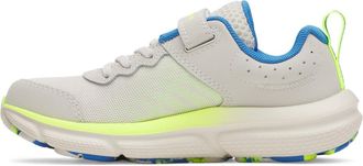 Under Armour Boys Ua BPS Assert 10 Ac Running Shoes, 28.5 EU, 110 Summit White High Vis Yellow Blue Atlantis, 11.5 UK Child