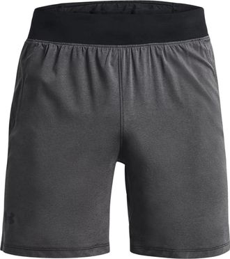 Under Armour Launch Elite 7 inch Shorts Black Grey 1376510-001