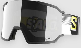Salomon S/View 3 Black Goggle weiss