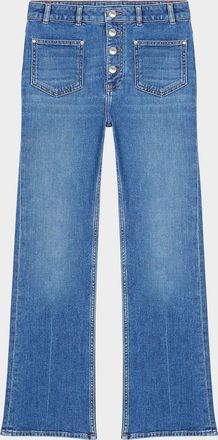 Maje Passiony Straight-Leg Jeans