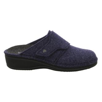 Finn Comfort Andermatt Textile Womens Slip On Sandals - Dark Blue - Size:UK 7.5