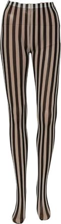 Dolce & Gabbana Gestreept Panty - Dames - Pantys - Veelkleurig - M - Nylon - Ondergoed