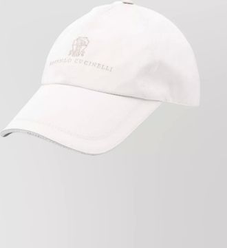 Brunello Cucinelli signature baseball cap curved brim