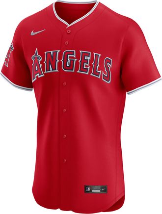 Nike Los Angeles Angels Nike Mens Dri-FIT ADV MLB Elite Jersey in Red | 9B10ANA4ANG-JSG