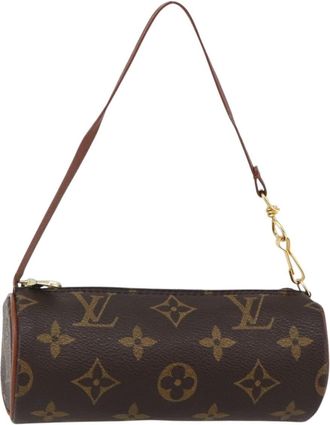 Louis Vuitton Papillon Pochette Monogram Canvas Brown Canvas Bag (Pre-Owned)