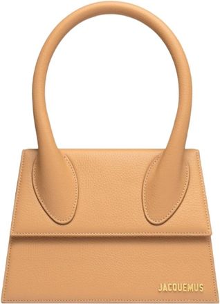Jacquemus Womens Le Grand Chiquito Camel Beige Bag Leather - One Size