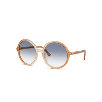 Miu Miu Dames, Accessoires, Bruin, Maat: 59 MM Polyamide