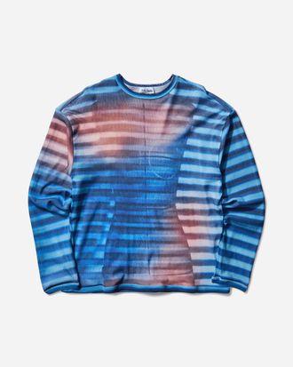 Jean Paul Gaultier Women s Oversized Air Longsleeve Top Blue