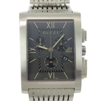 Gucci Pre-owned Vintage Polshorloge - Heren - Pre-owned - Zwart - Maat: ONE Size