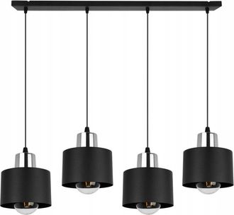 OEM L&aacute;mpara De Techo Moderna Colgante L&aacute;mpara Led Negra