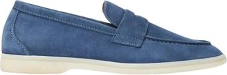 Scarosso Luciana Loafers - Dames - Loafers - Blauw - 39 EU - Su&egrave;de - Schoenen