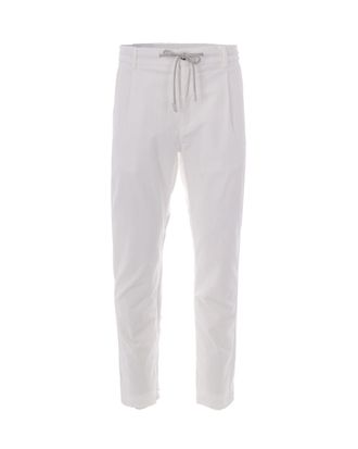 Eleventy Ribbed Velvet Joggers with Adjustable Waistband