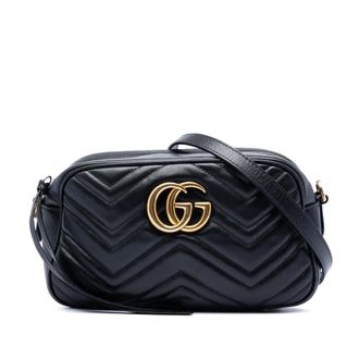 Gucci Pre-owned Gucci Small GG Marmont Matelasse Calfskin Crossbody Ladies 7KZ22ERXNNRHT6OQ