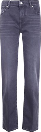 7 For All Mankind Calie Straight Bottomline Jeans