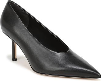 Favorite Daughter Zoe Leather Pump in Black at Nordstrom, Size 9.5