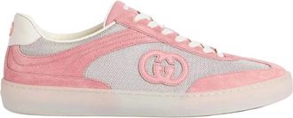 Gucci Sneakers - Dames - Sneakers - Roze - 45 EU - Leer - Schoenen
