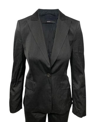 HUGO BOSS Blazer Jacket in Black Wool