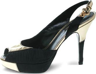 Louis Vuitton Sandali con cinturino posteriore Motard Piccadilly - Nero