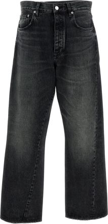 Sunflower Black Wide Twist Organic Jeans