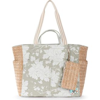 The Sak Cassia Beach Tote in Natural Wild Fleur at Nordstrom