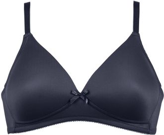 Naturana B&uuml;gelloser BH NATURANA Soft Cup, Damen, Gr. 75, Cup D, blau (dunkelblau), Obermaterial: 89% Polyamid, 11% Elasthan. Futter: 100% Polyester, unifarben,