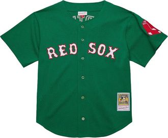 Mitchell & Ness Camicia MLB Red Sox 2004 David Ortiz - Verde