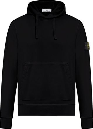 Stone Island REGULAR FIT HOODIE WITH KANGAROO POCKET - Stone Island - Man