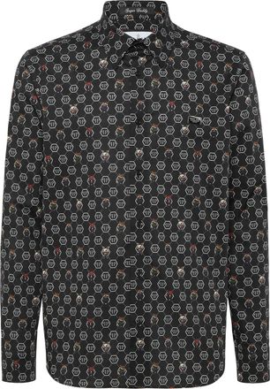 Philipp Plein Sugar Daddy Cut Shirt Monogram Fairy