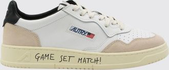 Autry Sneakers Medalist Low in pelle e suede con design bicolore e punta traforata