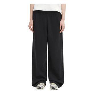 PANGAIA Pantaloni in Doppio Jersey con Pinces DNA - - Trousers - Donna - Nero - L