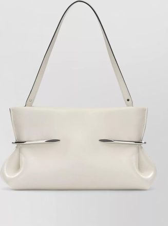 Givenchy pinch soft clutch handle and shoulder strap